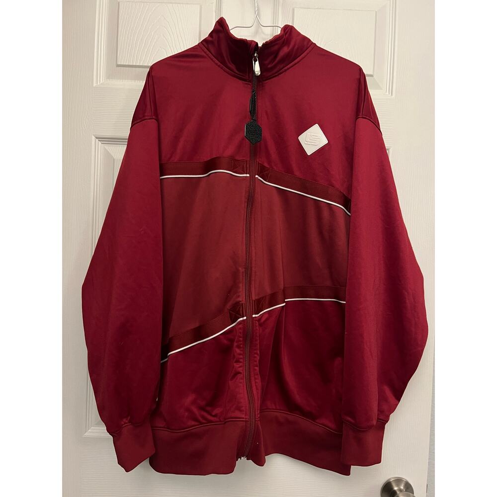Nike Lebron James Jacket Men's Large Red Full Zip XXIII High Neck Basketball